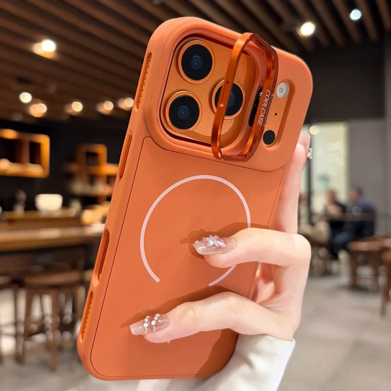 Liquid Silicone Magnetic Phone Case - เคสซิลิโคนแม่เหล็กอย่างเป็นทางการสำหรับ iPhone 17 16 15 14