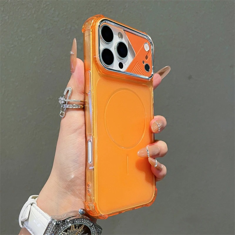 Clear Shockproof Bumper Case - เคสใสกันกระแทกแบบ Airbag สำหรับ iPhone 18 17