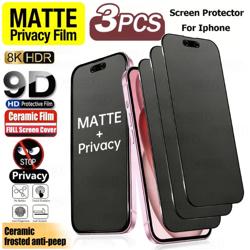 ฟิล์มกันรอยเซรามิกแบบด้าน ป้อง - Matte Anti Glare Screen Protector บทวิจารณ์และราคา