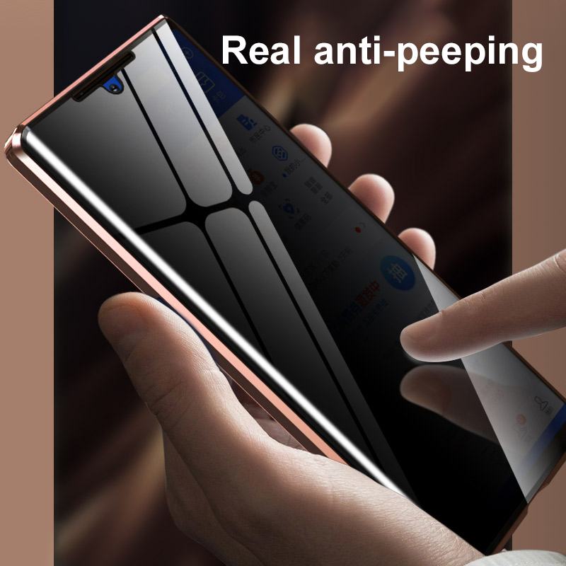 เคสโทรศัพท์กระจกนิรภัยกันมองเห - Anti Spy Privacy Glass Case บทวิจารณ์และราคา