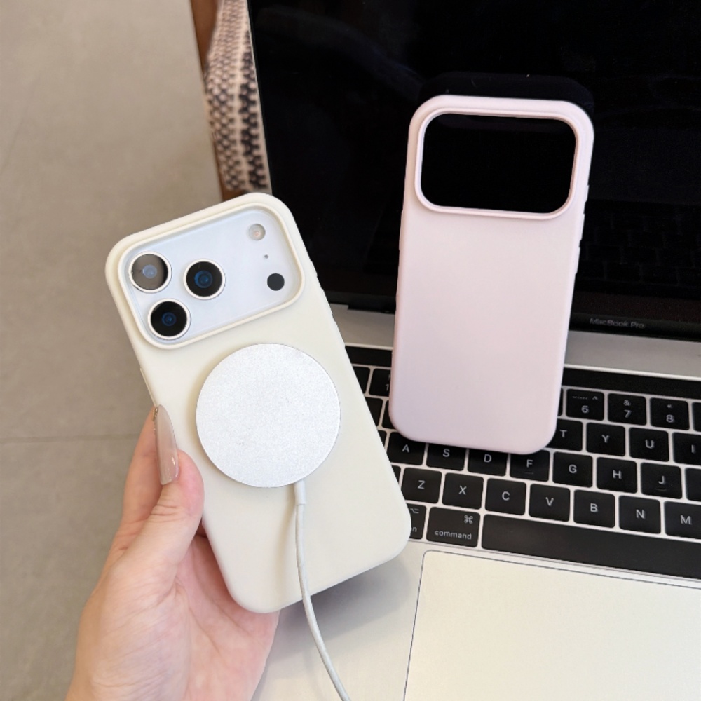 เคสโทรศัพท์สีลูกกวาดแบบแม่เหล็ - Liquid Silicone Magnetic Phone Case บทวิจารณ์และราคา