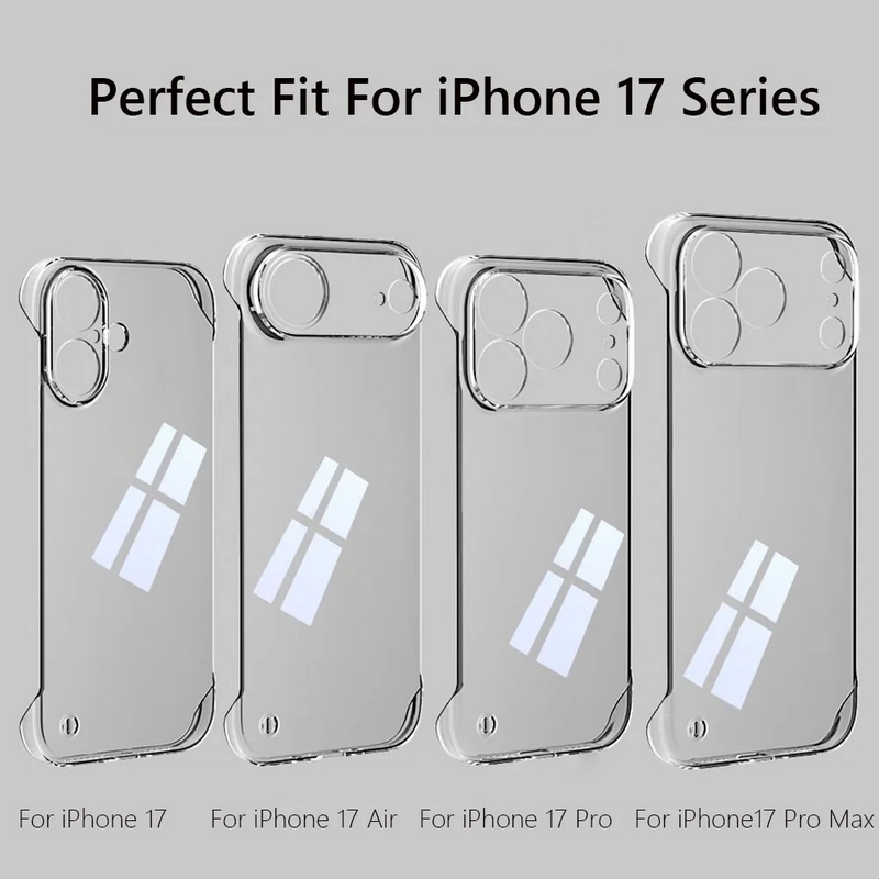 เคสแข็ง PC ไร้ขอบ โปร่งใสสูง ส - Ultra Thin Frameless Phone Cover บทวิจารณ์และราคา