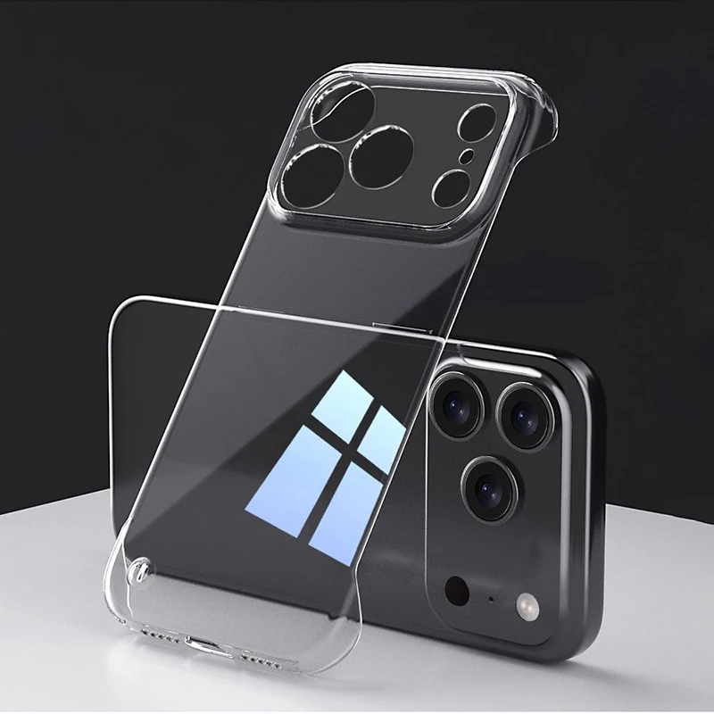 เคสโทรศัพท์พลาสติกแข็ง PC บางเ - Ultra Thin Frameless Phone Cover บทวิจารณ์และราคา