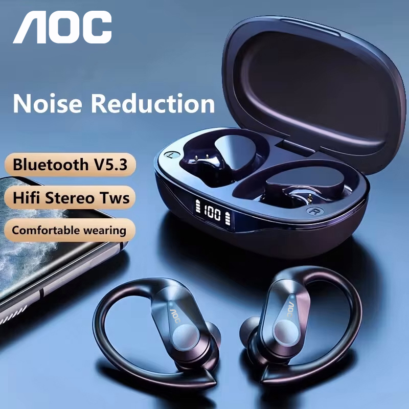 ช้อยส์ AOC ชุดหูฟังกีฬาไร้สายบ - Earphones บทวิจารณ์และราคา