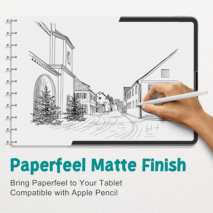 2 ชิ้นฟิล์มกระดาษเคลือบด้านสำห - Matte Anti Glare Screen Protector บทวิจารณ์และราคา