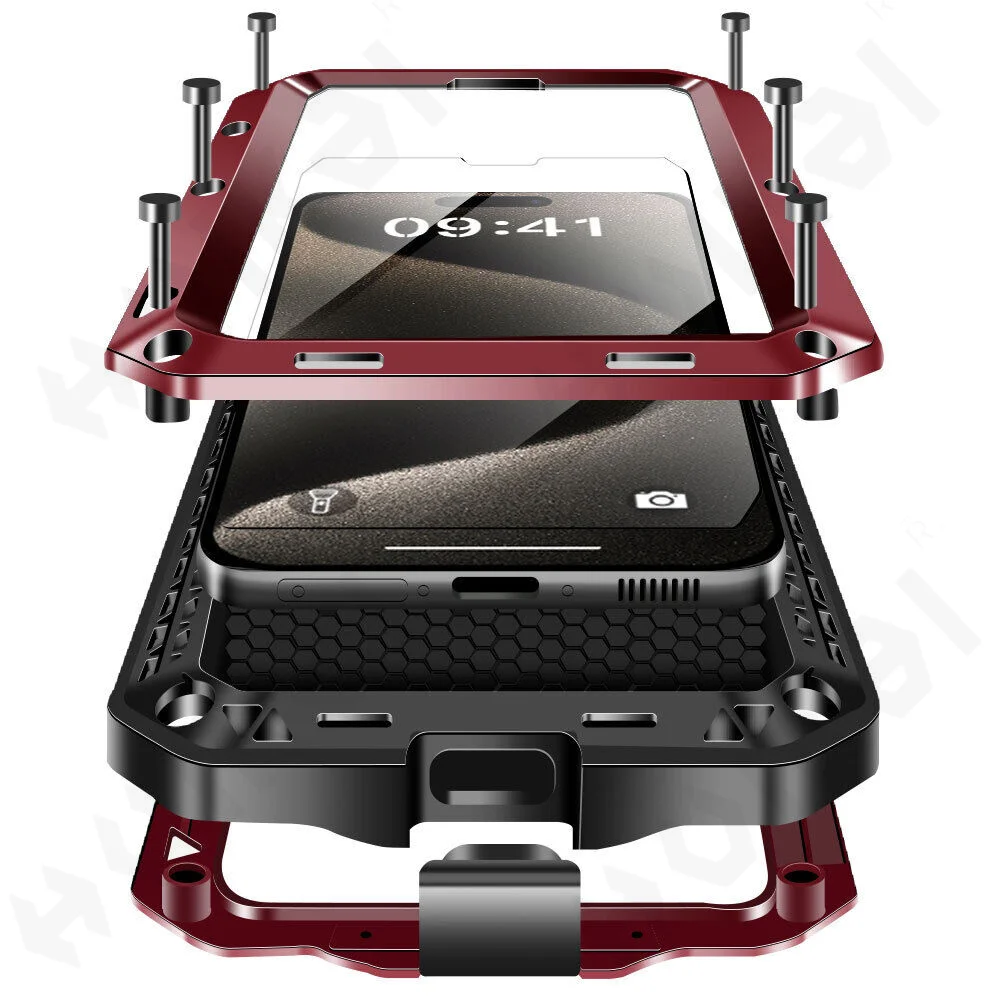 เคสสำหรับ iPhone 17 16 15 14 1 - Heavy Duty 360 Full Body Protective Case บทวิจารณ์และราคา