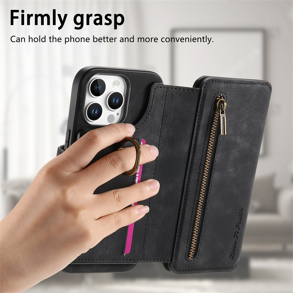 เคสโทรศัพท์แบบกระเป๋าสตางค์แม่ - Leather Wallet Card Holder Phone Cover บทวิจารณ์และราคา